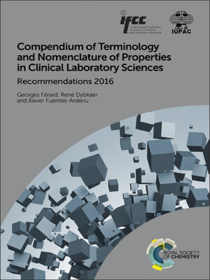 cover image of Compendium of Terminology and Nomenclature of Properties in Clinical Laboratory Sciences